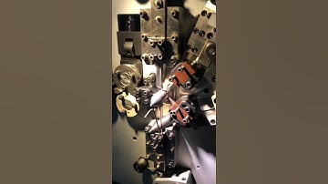 CNC Spring Coiling Machine GT-CS-335 #metalbendingmachine #machine #bendingtool#metalbendingmachine