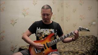 Night of the wolf - Sinner guitar cover by Anatolii Zinevych