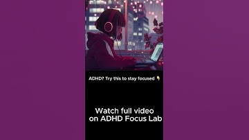 ADHD Focus Hack 🎧 | Lo-fi for Deep Work #shorts