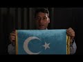 ウイグル民族運動のシンボル、東トルキスタン共和国の国旗、キョック・バイラック（青い旗）について
