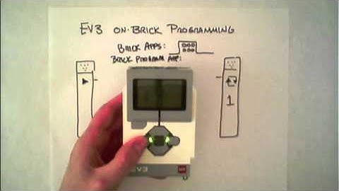 EV3 On Brick Programming