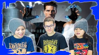 Kids REACT to Minority Report Trailer (2002)