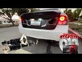 Civic si gets a carbon trunk z23 break kit and bc coil overs