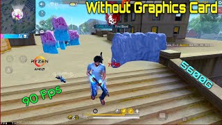 Ryzen 5 5600G Free Fire Gameplay Test| 30000 Pc Build 😍 90 Fps 🔥