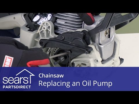 How to Replace a Chainsaw Oil Pump