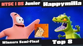 NTSC | BS Junior (Patrick) vs Happymilla (Reptar) - Powdered Toast Tuesday - Winners Semi Finals Top