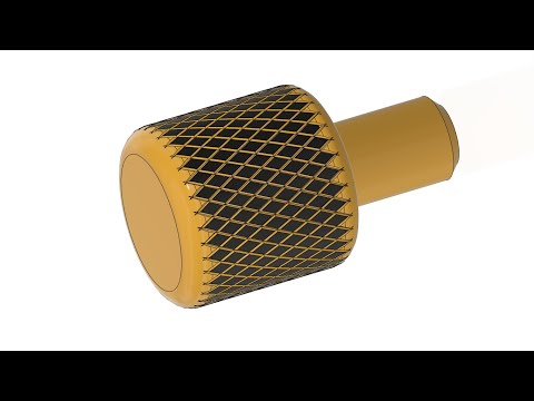 P.40. Knurl surface in Fusion 360 / Моделируем насечки во Fusion 360