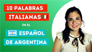 10 palabras italianas en el español de Argentina (Rioplatense)  ¡Las usamos todo el tiempo!