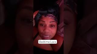 Loc Wearers, Dont Forget to Sleep in Your Satin or Silk Bonnets/Scarves microlocs bedtimeroutine