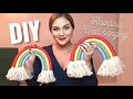 DIY Rainbow Wall Hanging - Rope Rainbow