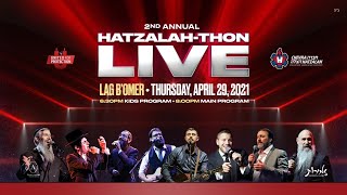 LIVE: 2nd Annual Hatzalah-Thon Concert!