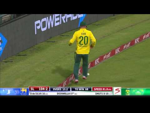 South Africa vs Sri Lanka - 3rd T20  - SL Innings Highlights