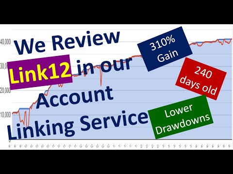 Link12 is highlighted in the Forex Linked Account Service. 76 positive accounts for you to link to