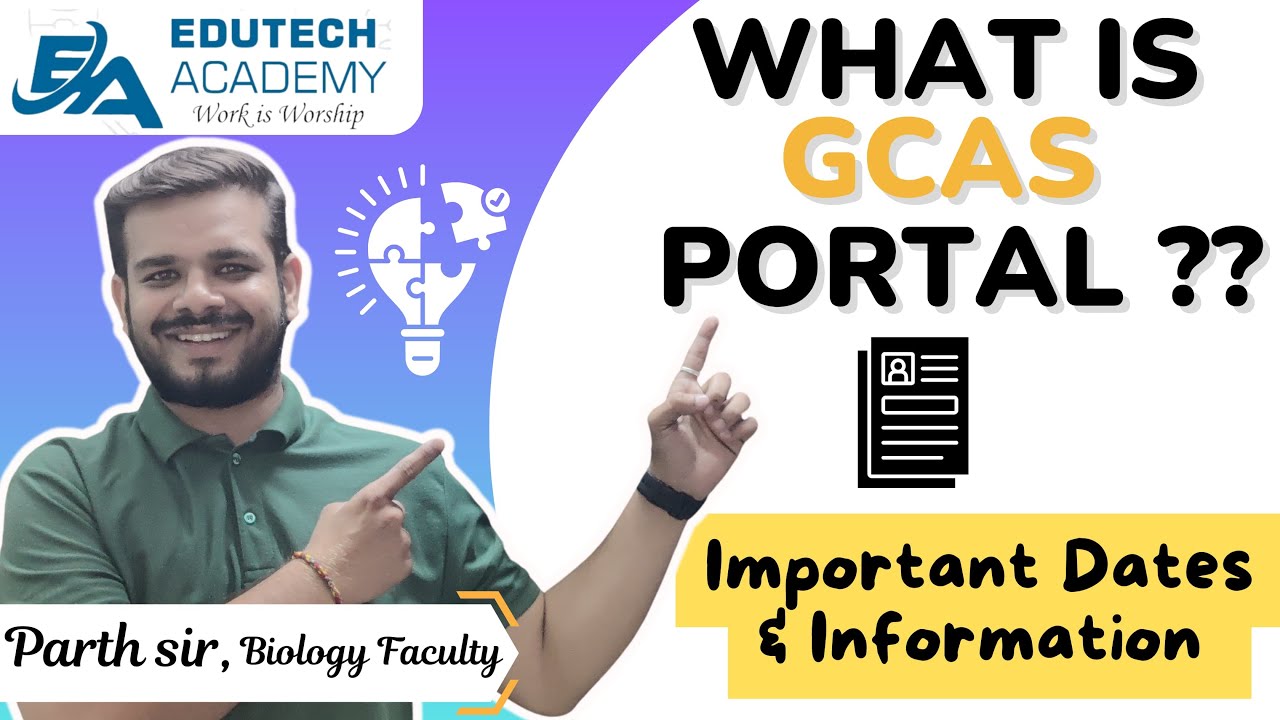 Gcas Questions WHAT IS GUJRAT COMMON ADMISSION SERVICE (GCAS) ?? | ALL IMPORTANT DATES ...