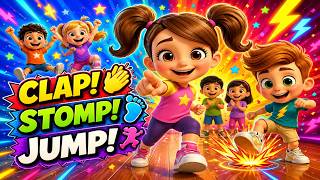 Clap Clap Move! 👏 Energizer Kids Dance Song High Energy Action