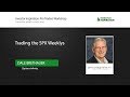 Trading the SPX Weeklys | Dale Brethauer