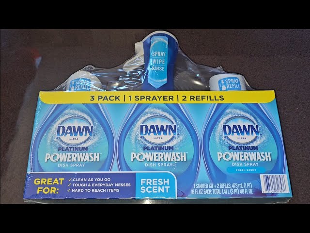 Dawn Platinum Powerwash 16 oz. Fresh Scent Dishwashing Liquid (6