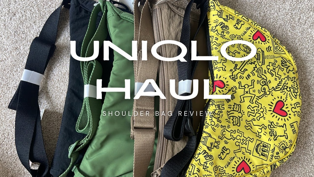 UNIQLO shoulder bag haul + review | you need this… | demir