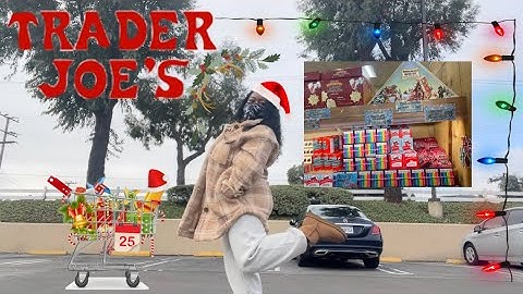 VLOGMAS 2021 Trader Joe’s Shop with Me & Haul