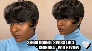 SENSATIONNEL CLOUD 9 SWISS LACE “KESHONA” WIG REVIEW!!