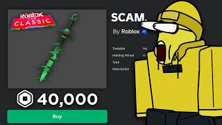 THIS RUINED THE ROBLOX CLASSIC EVENT...