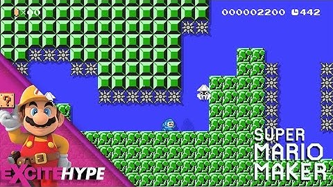 Super Mario Maker Showcase #1 - MegaMario 2: Bubble Man