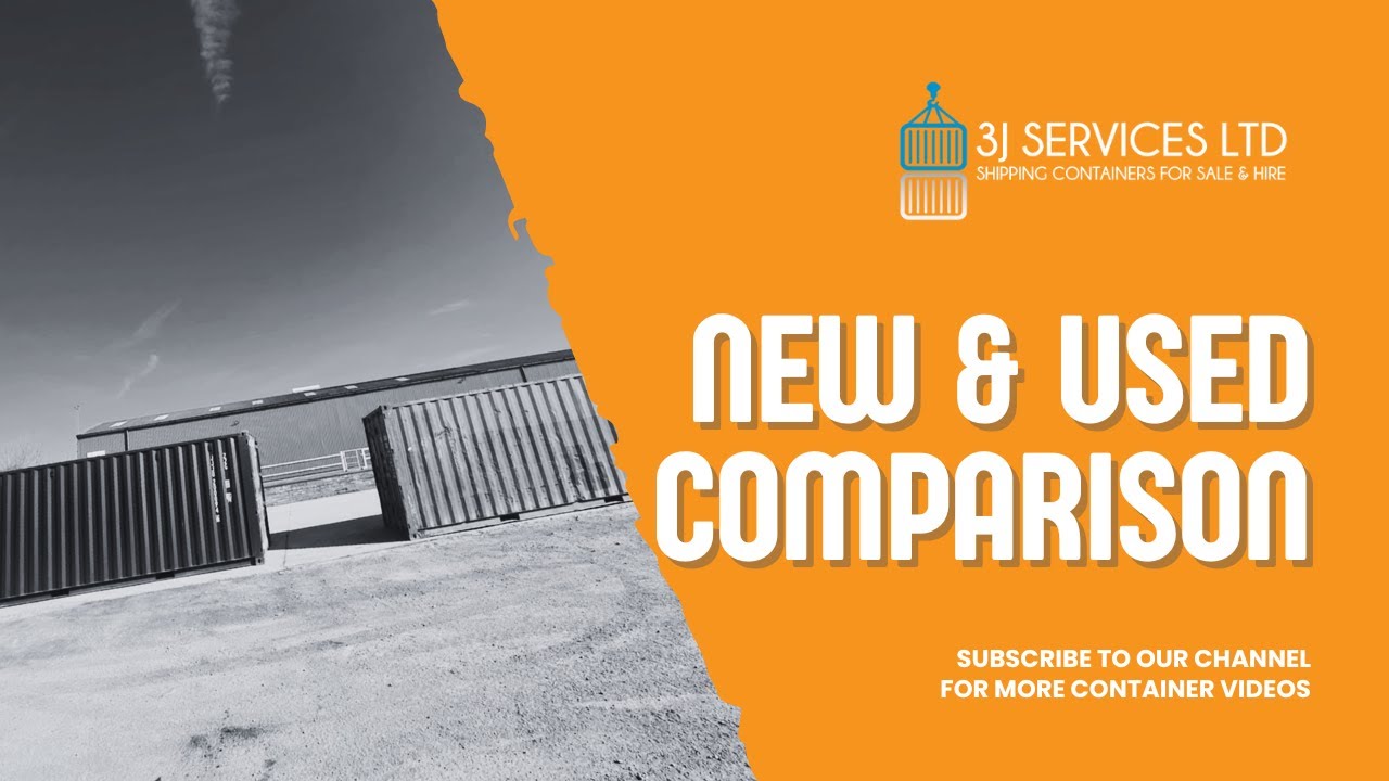 20ft New & Used Container Comparison - YouTube