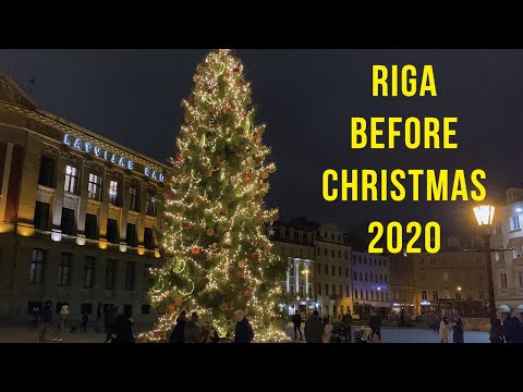 Как выглядит главная рождественская площадь Риги в коронавирусный 2020-й год