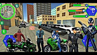 Angry Gangster Become Police Officer - Fake Police Officer Revenge Miami Gangsters -Android Gameplay screenshot 4