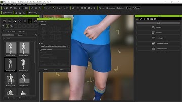 Daz to CC3 -- Edit cloth weights
