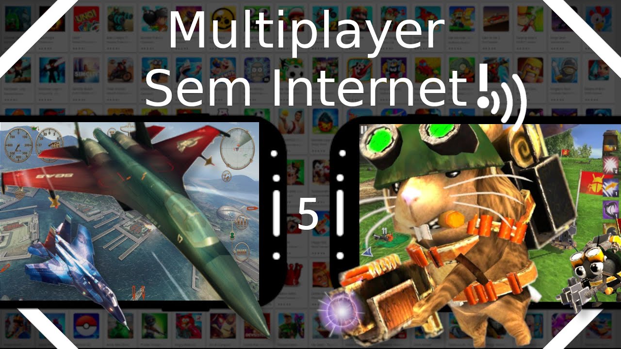 TOP 5 Jogos de Multiplayer via LAN [Wifi Sem Internet] [5] - video