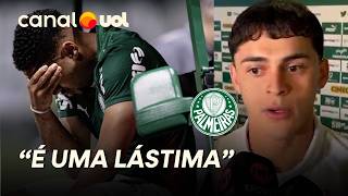 'É UMA LÁSTIMA', DIZ SOSA AO SE REFERIR À LESÃO DE VITOR ROQUE EM PALMEIRAS X JACUIPENSE