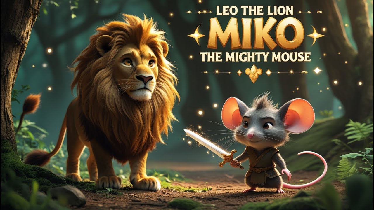 Leo the Lion & Miko the Mighty Mouse: A Magical Adventure of Friendship ...