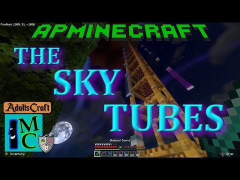THE SKY TUBES!  FIXING THE PORTAL ERROR, A VISITOR, & WATER TROUBLES!