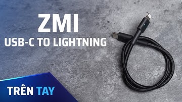 Trên tay cáp ZMI C to Lightning 40cm