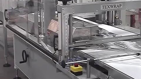 Texwrap ST 2011SS Continuous Motion Horizontal Side Seal Wrapper Video