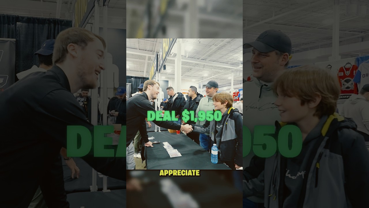 $2,000 Sports Card Negotiation with a Father-Son duo on some Toronto Maple Leafs Cards! 🤝🔥 #hockey