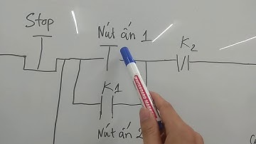 Đảo chiều động cơ 1 chiều dùng rơ le trung gian