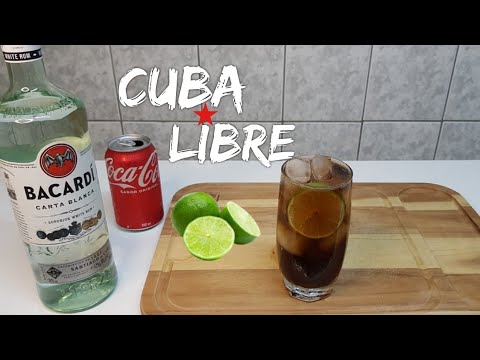 COMO FAZER CUBA LIBRE | CUBA LIVRE | DRINK COM RUM - YouTube