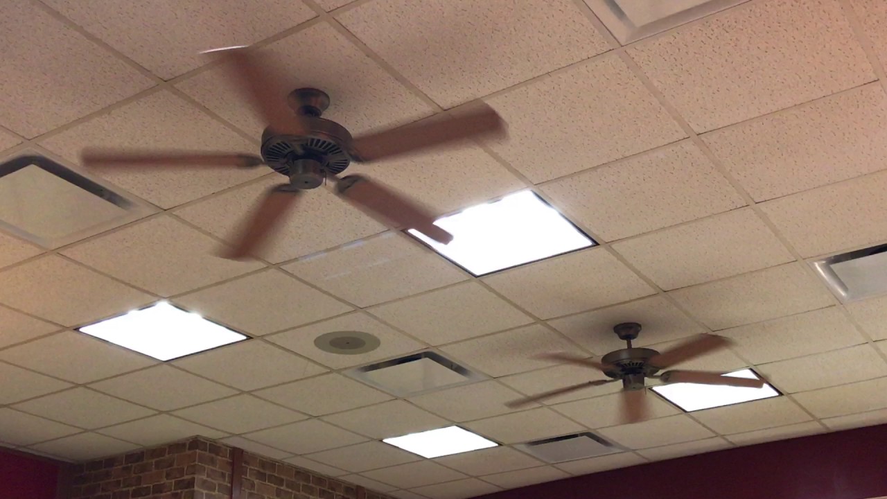 Ceiling Fans At A Subway