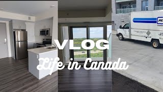 VLOG [34]: Ottawa Apartment Tour|Moving Day