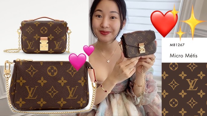 Louis Vuitton Pochette Métis East West Monogram