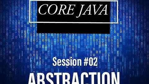 Java Abstraction Tutorial