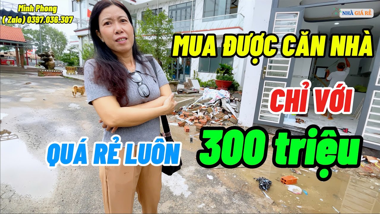 ❤️Cực Sốc ! Cô chú mua nhà chỉ với 300 triệu - nhà đầy đủ công năng tiện nghi - giá quá hời luôn