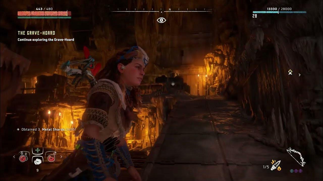 How To Beat The Grave Hoard Deathbringer The Grave Hoard - First moving Deathbringer - Horizon Zero Dawn - YouTube