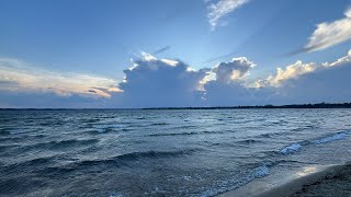 TIMELAPSE Supercell Storms Moving Towards Lake City, Michigan 4/27/2024