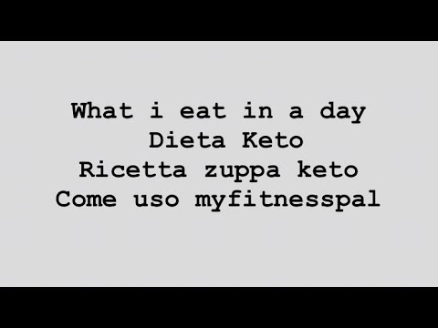 what-i-eat-in-a-keto-day-|-ricetta-zuppa-keto-|-come-uso-myfitnesspal