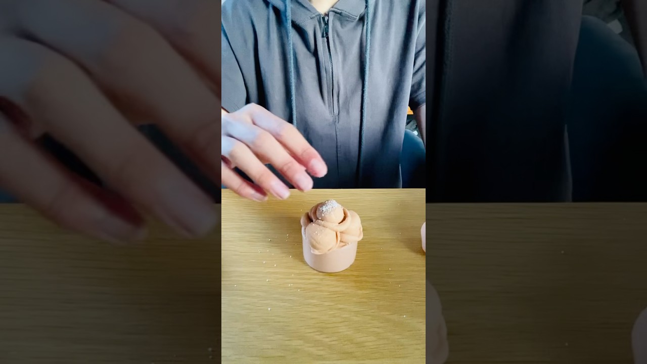 Assembling cookie dough slime 