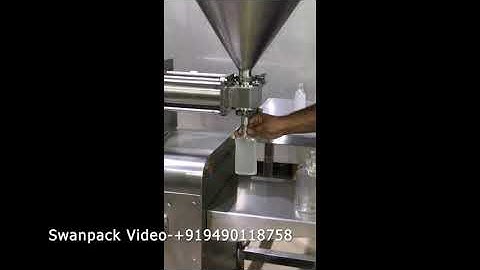 Swanpack Hand Sanitiser Bottle Filling Machine