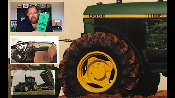 Kolik váží traktor John Deere řady 50?